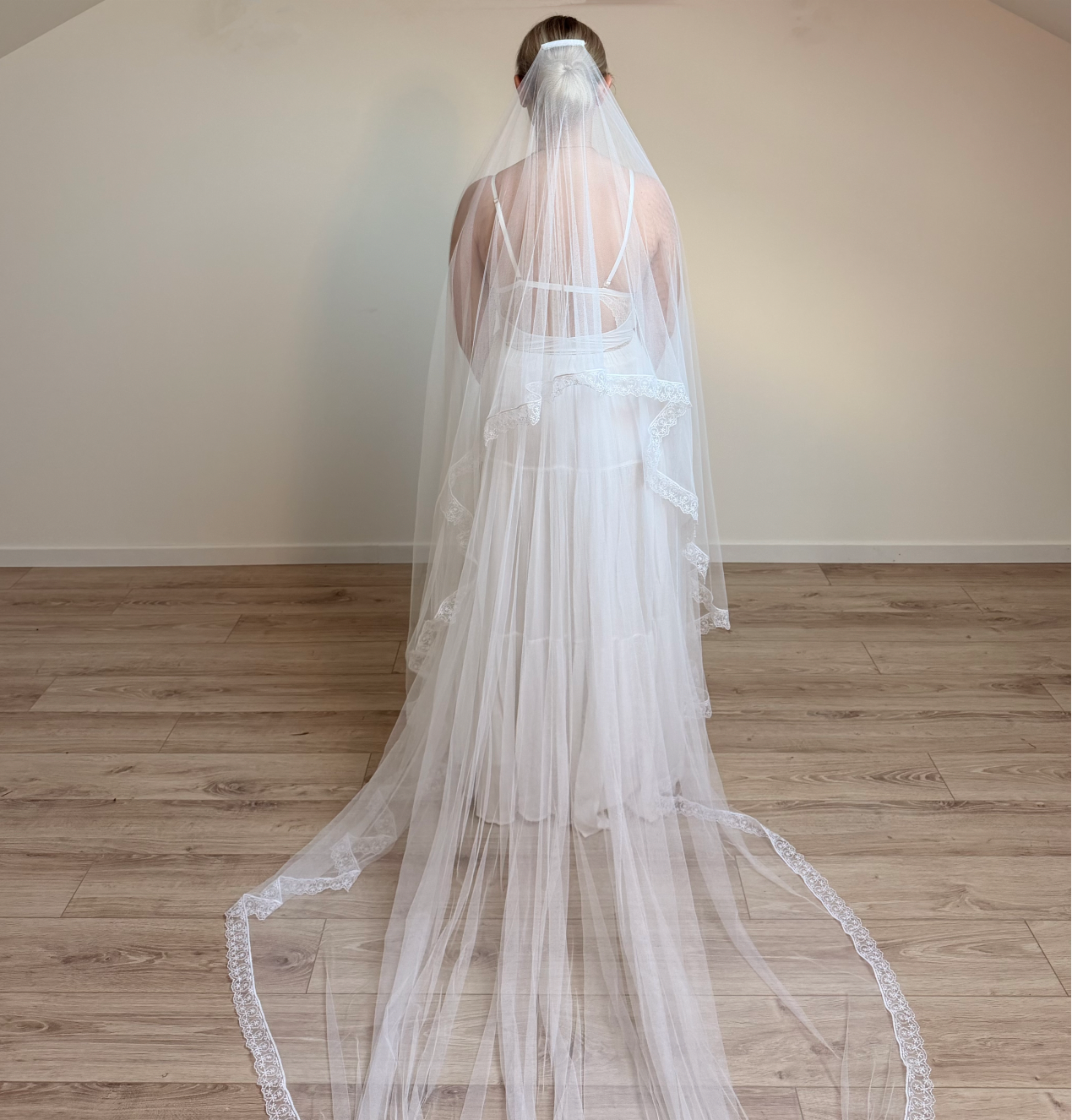 Voile de 3,10m à dentelle