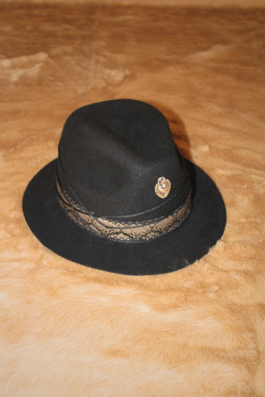 Chapeau Fedora noir