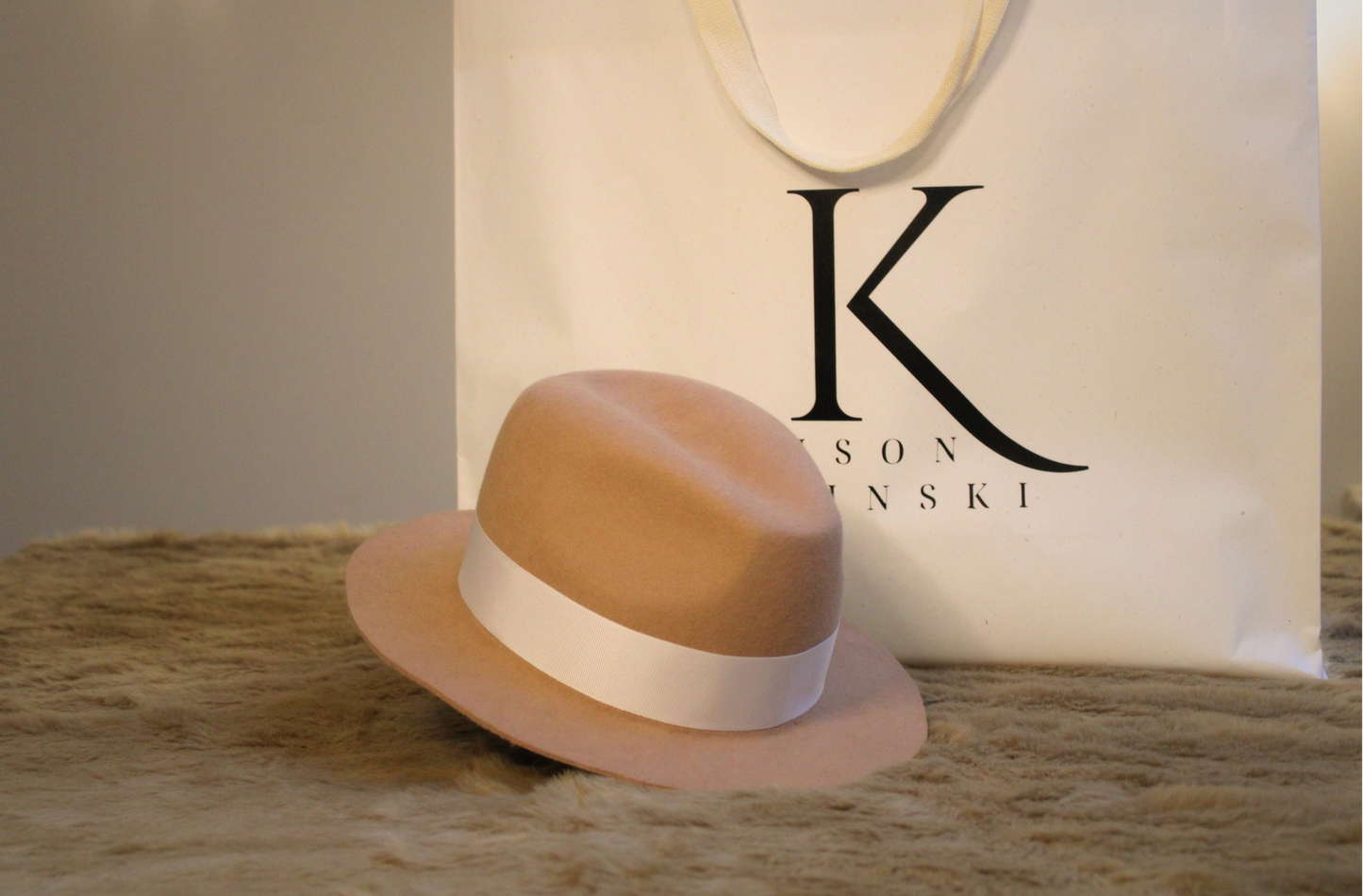 Chapeau Fedora camel