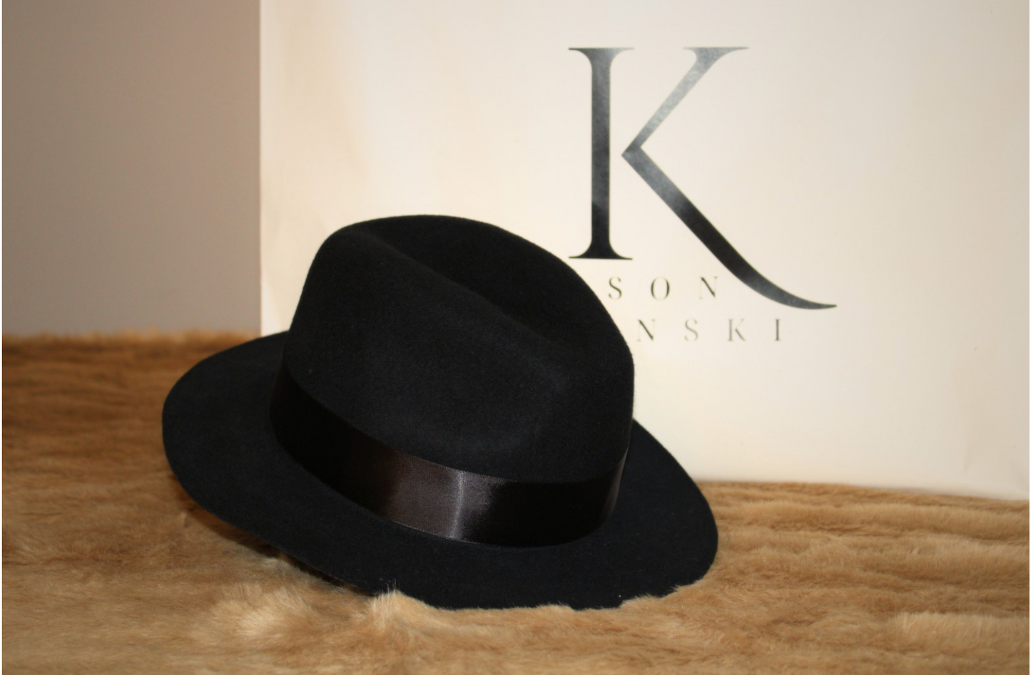 Chapeau Fedora noir