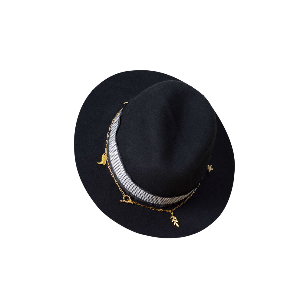 Chapeau Fedora noir